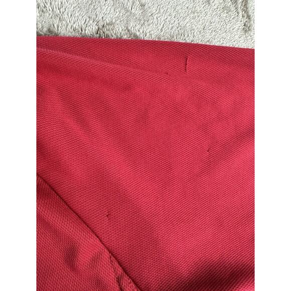 Nike Dri-Fit Athletic T-Shirt Adults Size Medium Short Sleeve Red - Picture 3 of 9